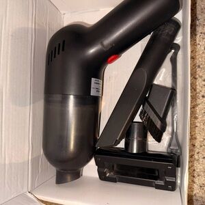 Black Handheld Vacuum Cleaner